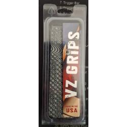Plaquettes Grips 1911 en G10 gris noir VZ GRIPS