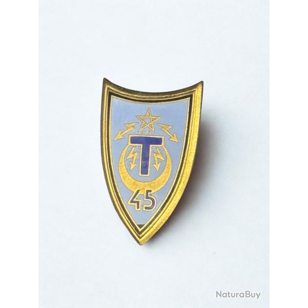 (108.028) 45� RT : Insigne du 45� r�giment de transmissions - Drago H.328