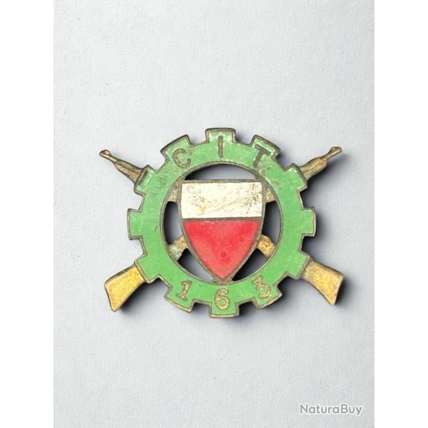 (108.030) Insigne du Centre d'Instruction du Train n�163