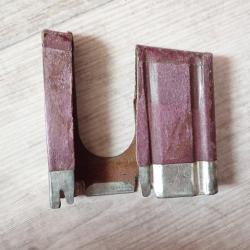 Lame, Clip pour cartouches pour fusil suisse Rubin Schmidt K31. Couleur : violet