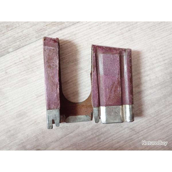 Lame, Clip pour cartouches pour fusil suisse Rubin Schmidt K31. Couleur : violet