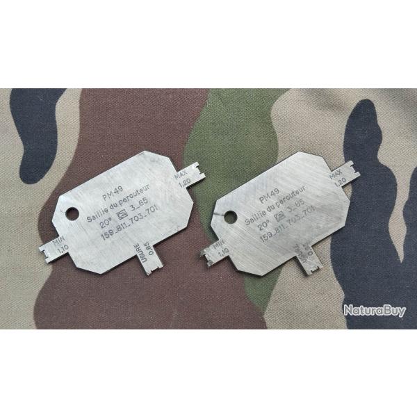 V�rificateur saillie percuteur PM MAT 49 (1 exemplaire)