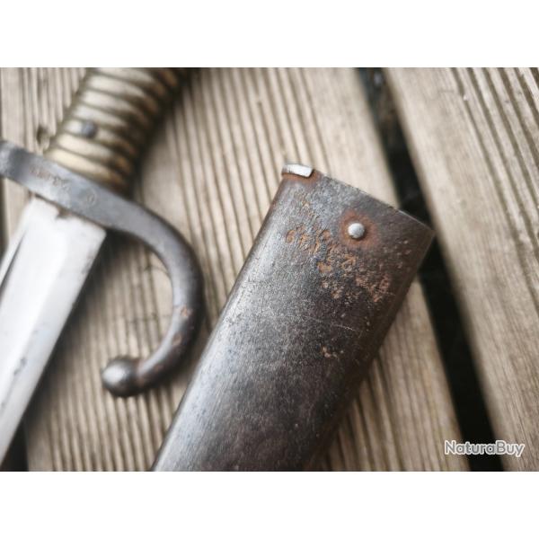 Ba�onnette Chassepot 1873