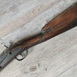 Fusil de chasse &agrave; poudre noire