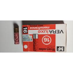 Cartouches Vera luxeBalles calibre 16