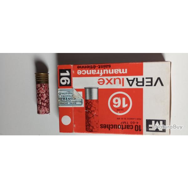 Cartouches Vera luxeBalles calibre 16