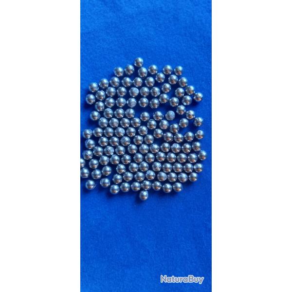 Balles rondes poudre noire calibre 44(454) x100
