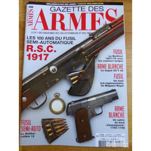 Gazette des armes N� 498