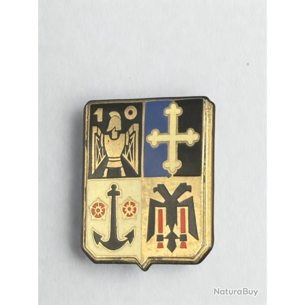 (108.037) 10� RG : insigne du 10� r�giment du g�nie - Drago G.461