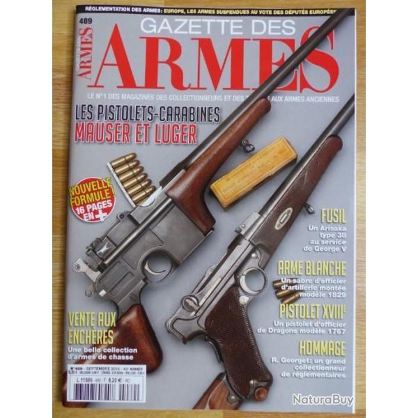 Gazette des armes N� 489