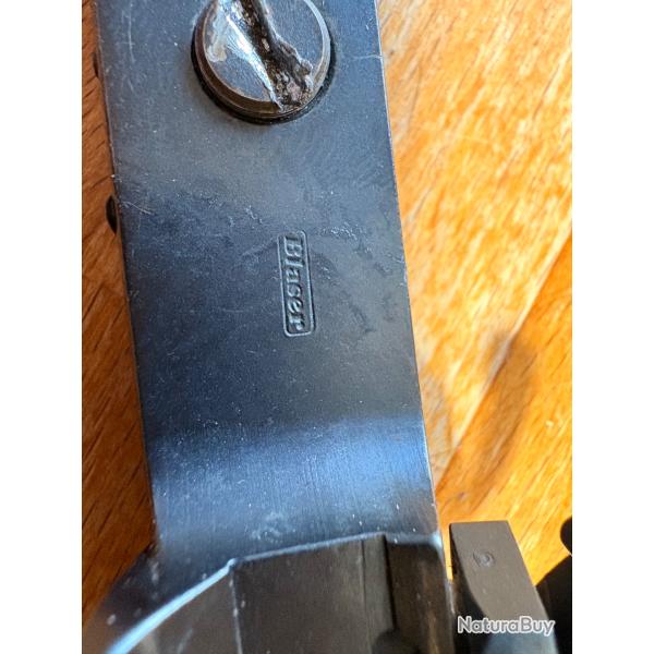 Montage blaser rail � prisme