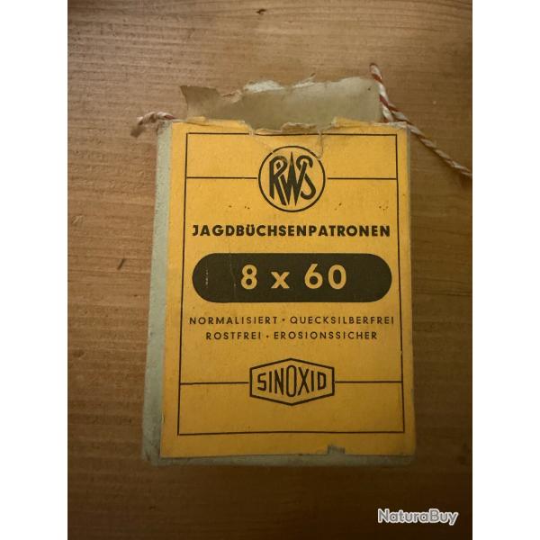 Bo�te munition collection RWS 8x60