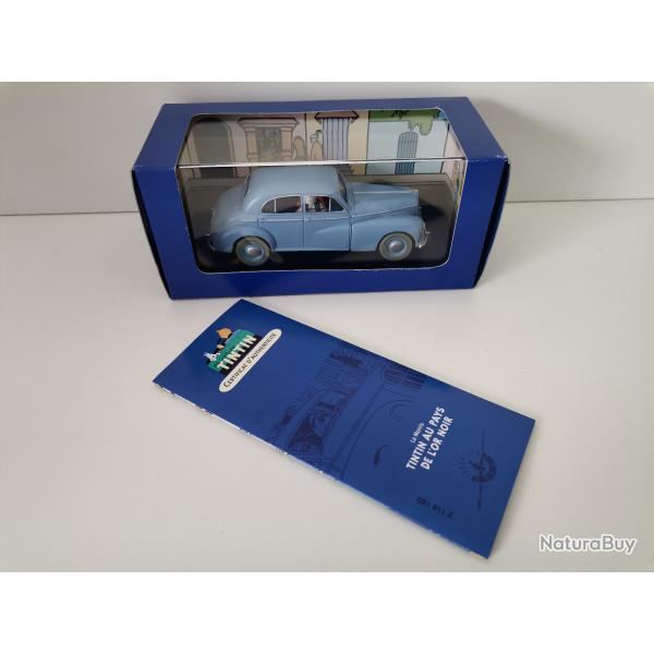 La Morris Six Tintin au Pays de l'Or Noir Moulinsart 1/43 neuve