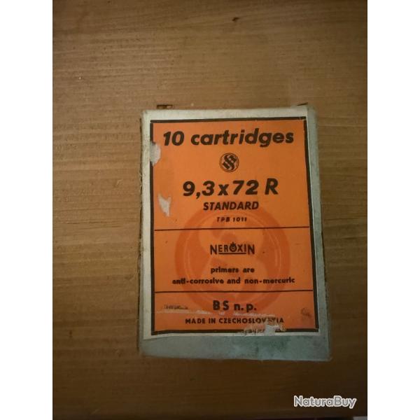 Bo�te S&B 9,3x72 R vintage