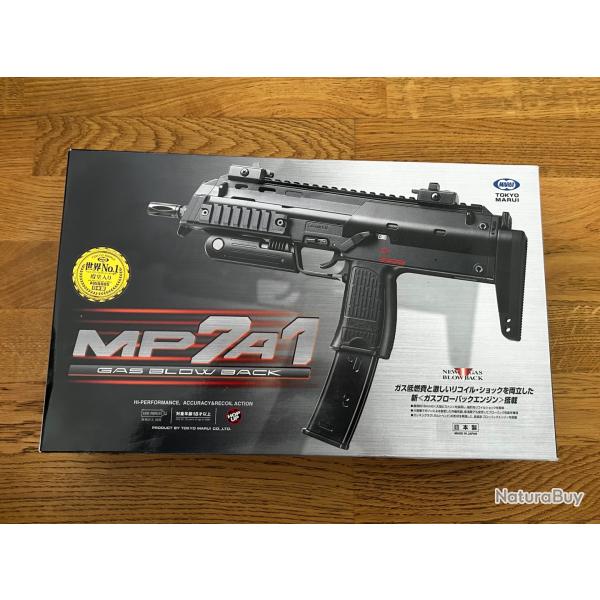 Tokyo Marui MP7A1 GBBR + 2 chargeurs + valve HPA - Excellent �tat