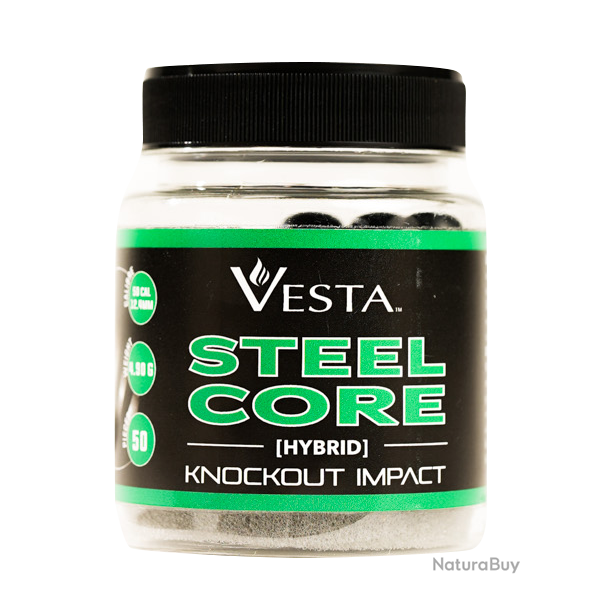 BILLES STEEL CORE CAL.50 x50 VESTA