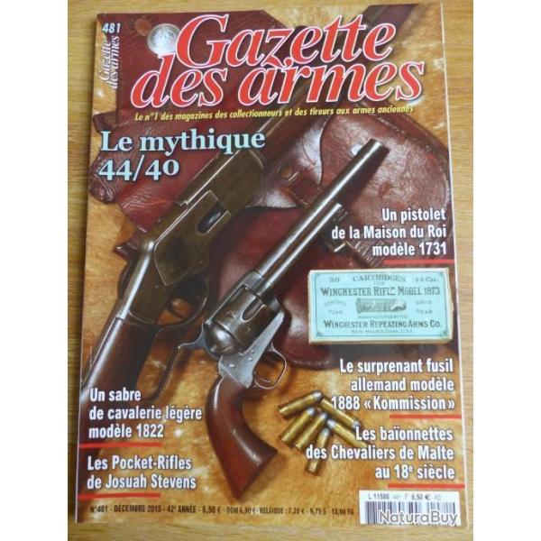 Gazette des armes N� 481