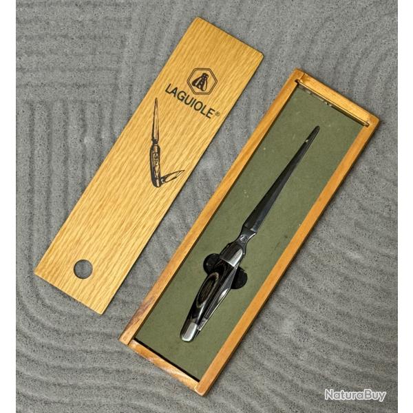 LAGUIOLE Coupe Papier Et couteau pliante
