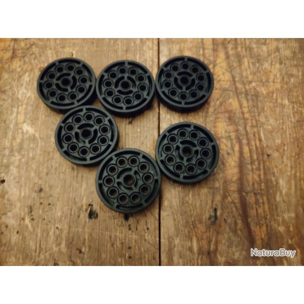 Lot de 6 barillets pour pistolet CO2 UMAREX 4.5 mm Bbs TORNADO