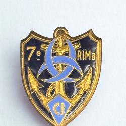 (108.050) Insigne 7&deg; RIMA R&eacute;giment d'Infanterie de Marine - Compagnie d'Instruction