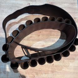 Cartouchi&egrave;re cuir manufrance