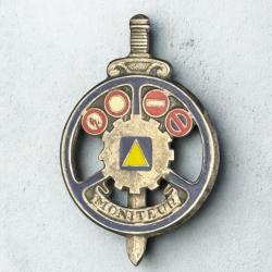 (108.054) Insigne Militaire Moniteur de Conduite