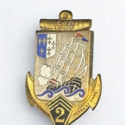 (108.060) Insigne 2e R&eacute;giment d'infanterie de marine