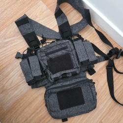 Chest rig helikon tex gris