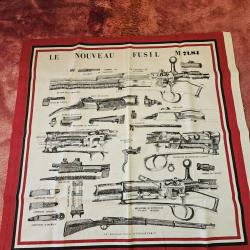 Beau mouchoir d'instruction sur le Mauser 71/84