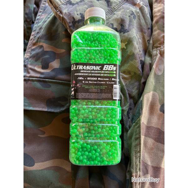 SOFT-AIR BILLES VERDE g 0,12 conf. pz.8500