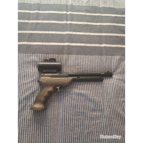 pistolet diana airbug CO 2 4,5 en tres bon etat