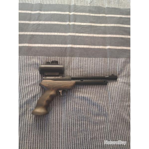 pistolet diana airbug CO 2 4,5 en tres bon etat
