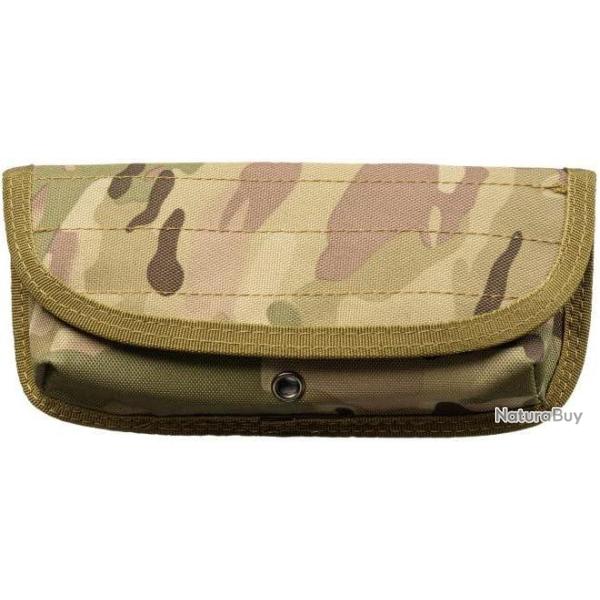 PORTE-CARTOUCHES 12 EMPLACEMENTS POUR CALIBRE 12 - CAMOUFLAGE CP