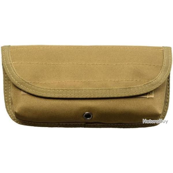 PORTE-CARTOUCHES 12 EMPLACEMENTS POUR CALIBRE 12 - KAKI