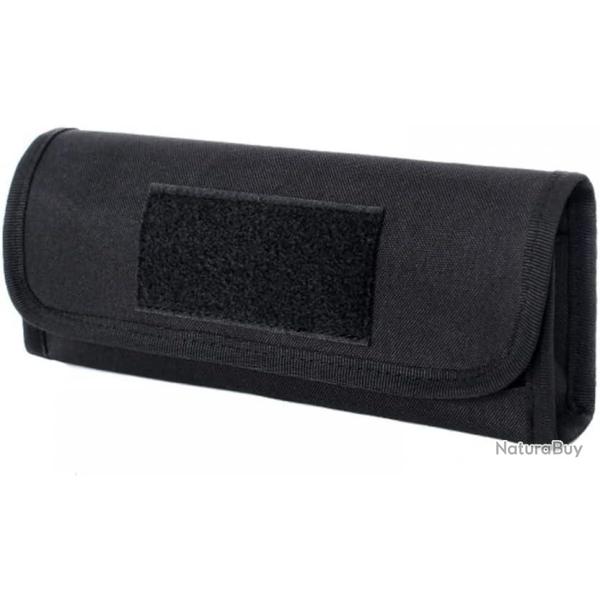 PORTE-CARTOUCHES 18 EMPLACEMENTS POUR CALIBRE 12 - NOIR - LIVRAISON GRATUITE