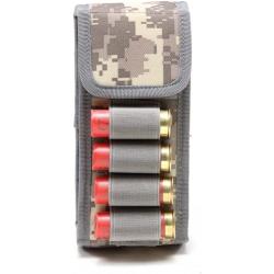 PORTE-CARTOUCHES 16 EMPLACEMENTS POUR CALIBRE 12 - CAMOUFLAGE ACU