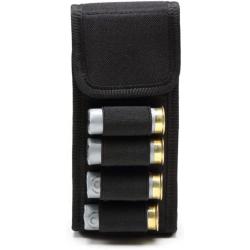 PORTE-CARTOUCHES 16 EMPLACEMENTS POUR CALIBRE 12 - NOIR
