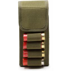 PORTE-CARTOUCHES 16 EMPLACEMENTS POUR CALIBRE 12 - VERT