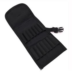 PORTE-MUNITIONS 14 EMPLACEMENTS - NOIR - CALIBRE .308 .30-06 7.62, ETC