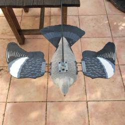 Forme palombe aux ailes mobiles (ressorts)