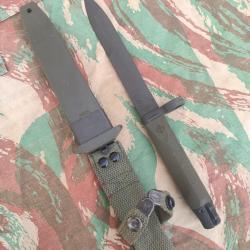 Ba&iuml;onnette G3 de fabrication grecque Gr&egrave;ce ag3 Hellenic arms industries