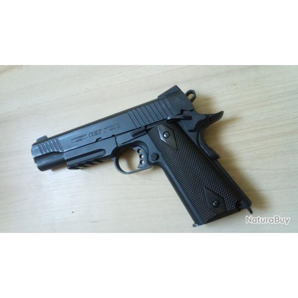 1911 rail gun full metal