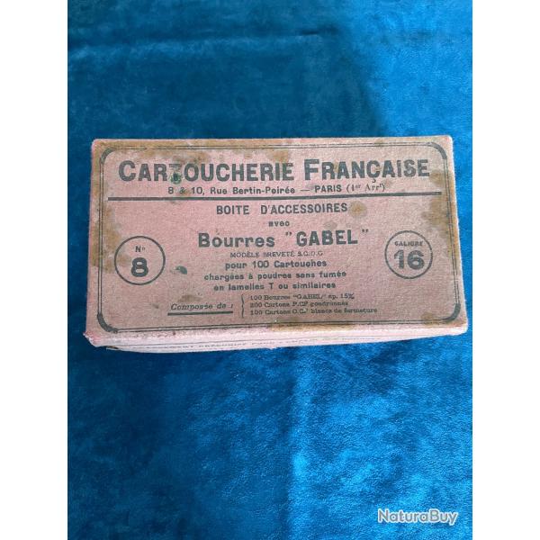 Boite de bourres��Gabel�� vintage