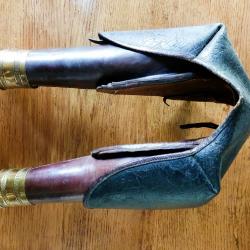 Paire de fontes pistolets 1833
