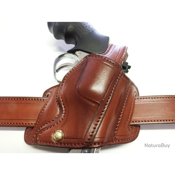 ETUI GALET CUIR pour REV 2p, 3p ... (Fabrication Entreprise Artisanale Fran�aise)