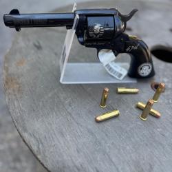 *Usa ! Ed. Limit&eacute;e Trump Revolver Pietta 1873 SA "47th President" -357 - Jaspe 4"3/4 - SA73119DT