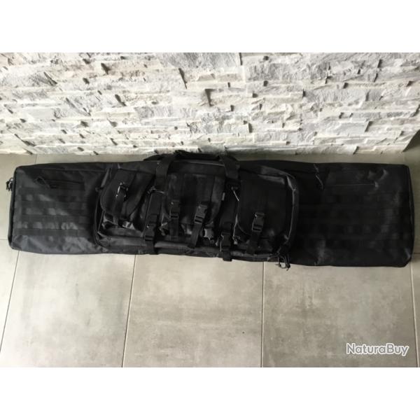 Belle Housse de transport pour 2 armes longues avec lunette