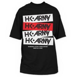 T-SHIRT POSTED - BLACK - MED