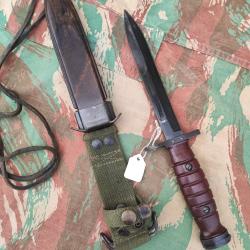 Ba&iuml;onnette US M4 pour les pays bas pour carbine M1 USA hollande