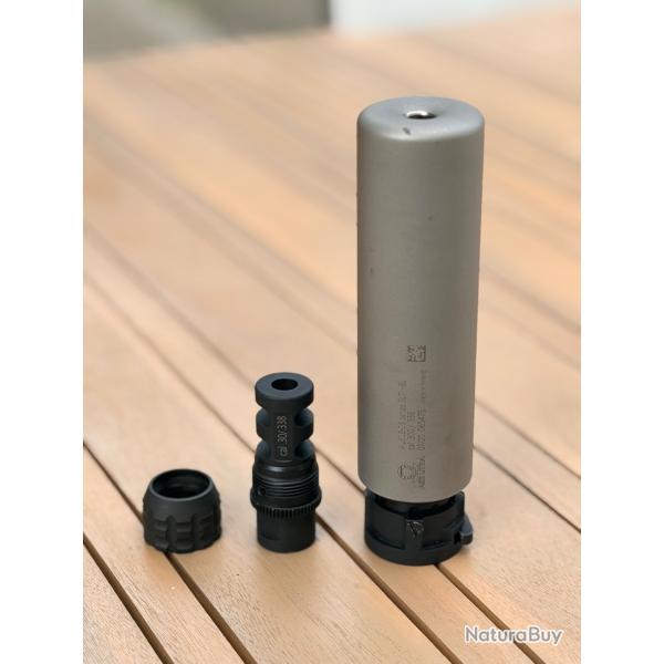 Silencieux ASE UTRA SL7i avec frein de bouche 5/8x24 borelock